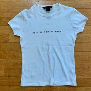 French Connection cotton top XS